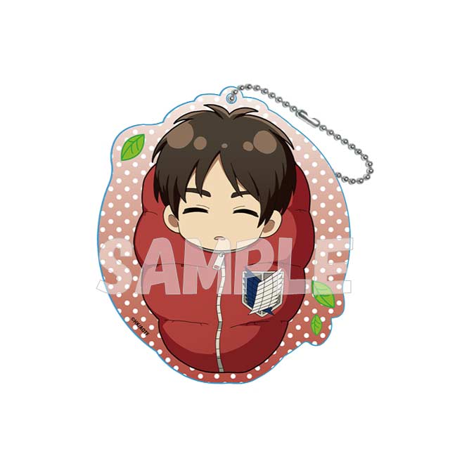 (PO) Attack on Titan Minobukuro Big Acrylic Key Chain - Eren Image_1