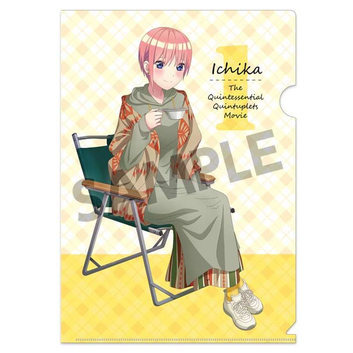 (PO) The Quintessential Quintuplets Movie Original Illustration File Folder Nakano Ichika Camp Ver. Image_2
