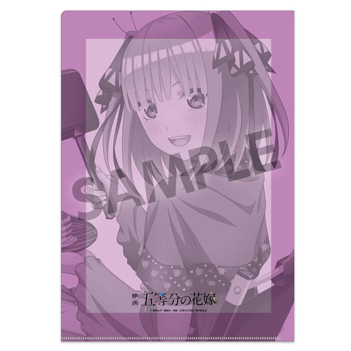 (PO) The Quintessential Quintuplets Movie Original Illustration File Folder Nakano Nino Camp Ver. Image_3