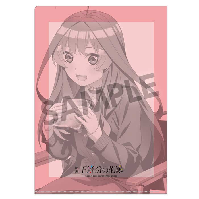 (PO) The Quintessential Quintuplets Movie Original Illustration File Folder Nakano Itsuki Camp Ver. Image_3