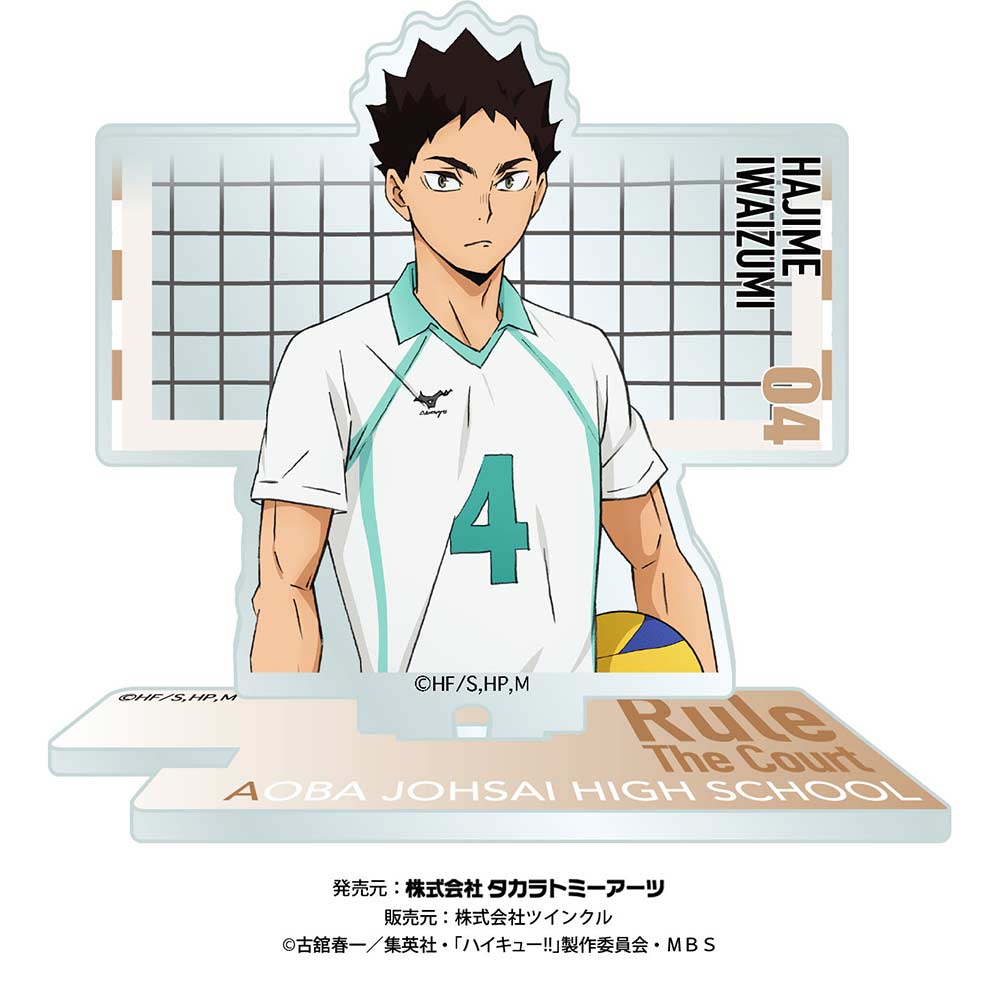 (PO) Haikyu!! Acrylic Photochara Grapher - Iwaizumi Hajime Image_1