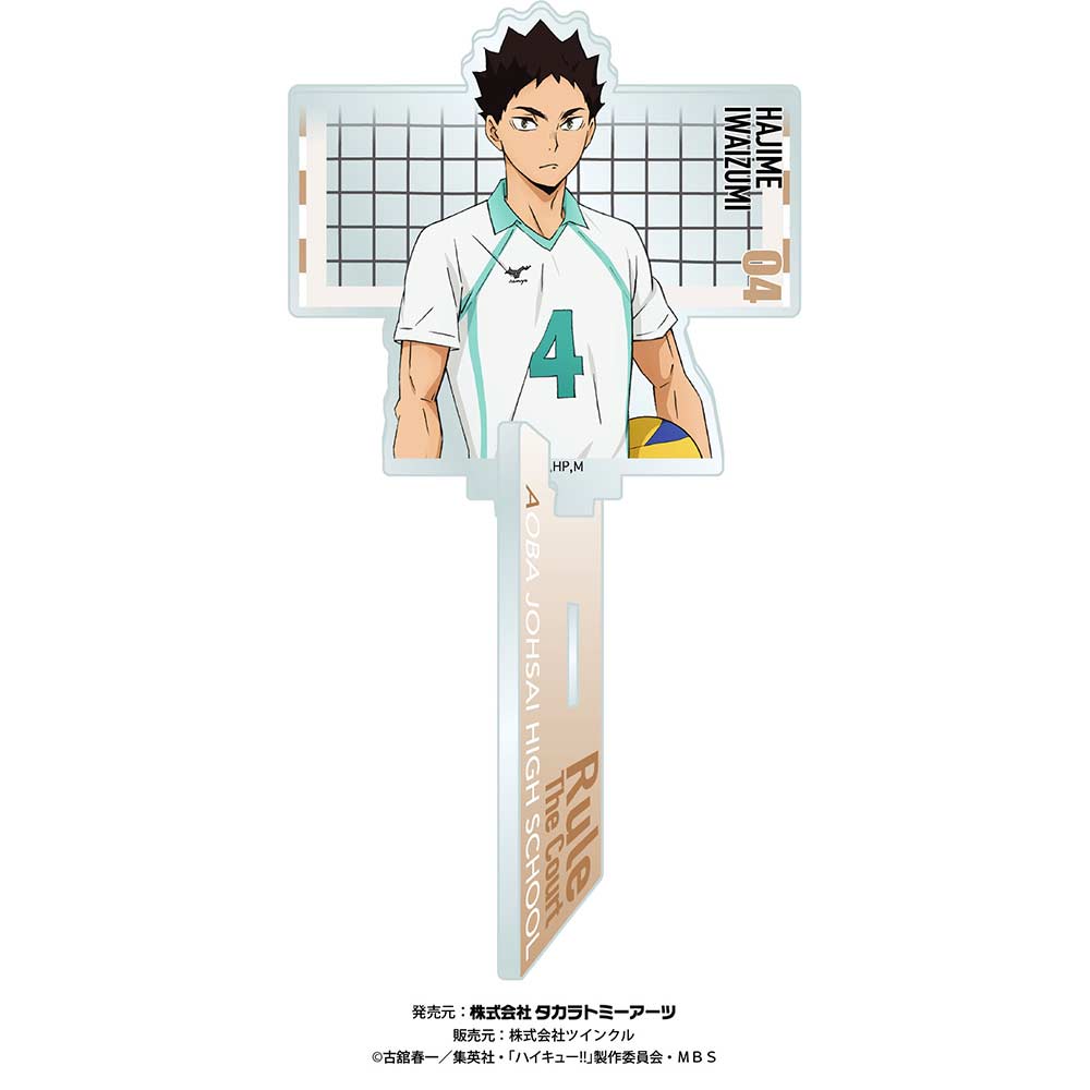 (PO) Haikyu!! Acrylic Photochara Grapher - Iwaizumi Hajime Image_2