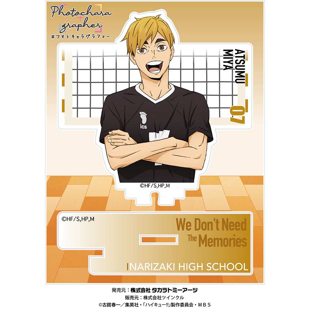 (PO) Haikyu!! Acrylic Photochara Grapher - Miya Atsumu Image_3
