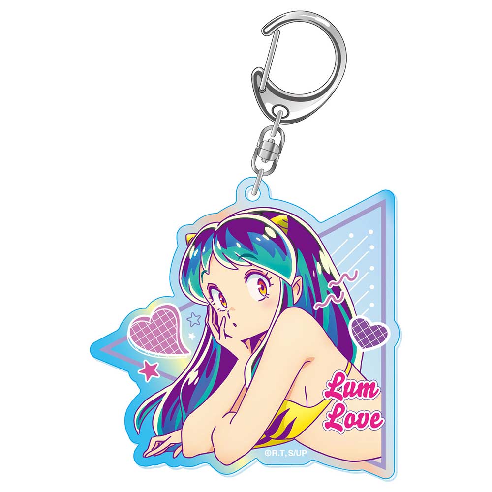 (PO) Urusei Yatsura Aurora Acrylic Key Chain Lum C Triangle Image_1