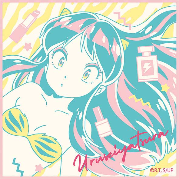 (PO) Urusei Yatsura Mini Towel A Cosmetics Image_1