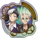 (PO) Dr. Stone Original Illustration Lame Acrylic Badge Collection [BOX] Image_6