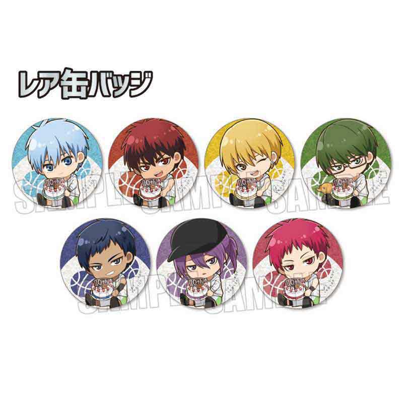 (PO) Trading Can Badge Kuroko's Basketball GyuGyutto 10th Anniversary Ver. [BOX] Image_1