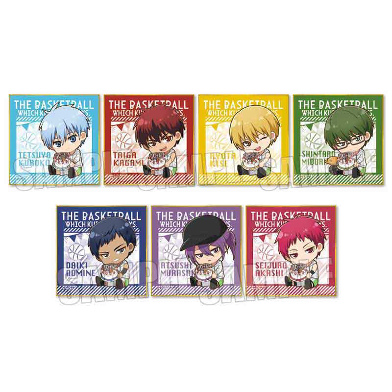 (PO) Trading Shikishi Kuroko's Basketball GyuGyutto 10th Anniversary Ver. [BOX] Image_1
