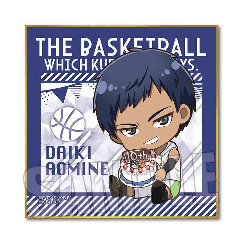(PO) Trading Shikishi Kuroko's Basketball GyuGyutto 10th Anniversary Ver. [BOX] Image_6