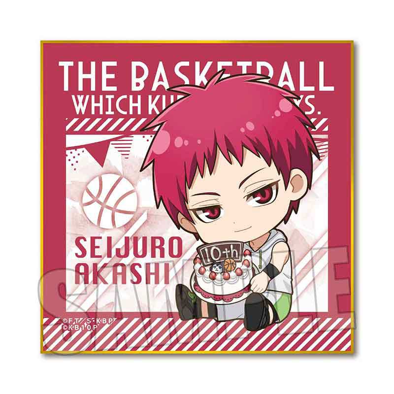 (PO) Trading Shikishi Kuroko's Basketball GyuGyutto 10th Anniversary Ver. [BOX] Image_8