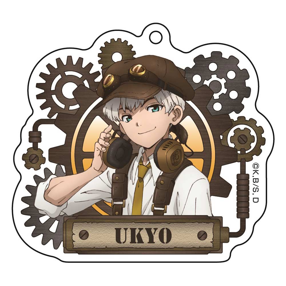 (PO) Dr. Stone Original Illustration Acrylic Key Chain 4 Saionji Ukyo Image_1