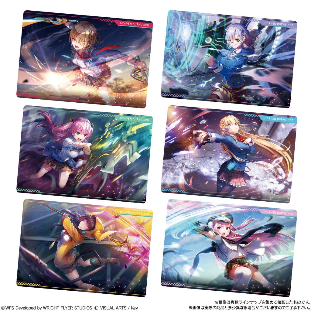 (PO) Heaven Burns Red Wafer Card Vol. 1 [BOX] Image_2