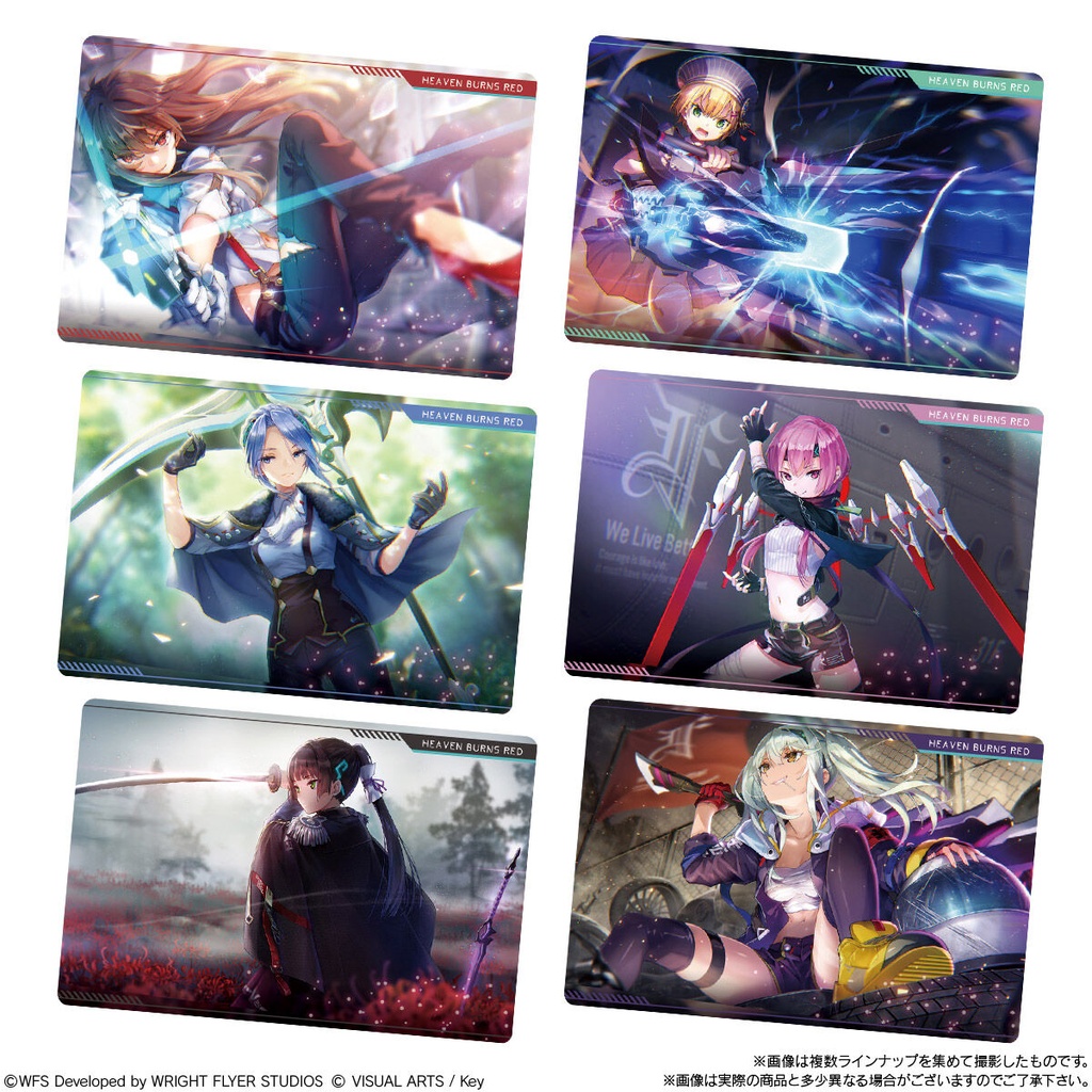 (PO) Heaven Burns Red Wafer Card Vol. 1 [BOX] Image_4