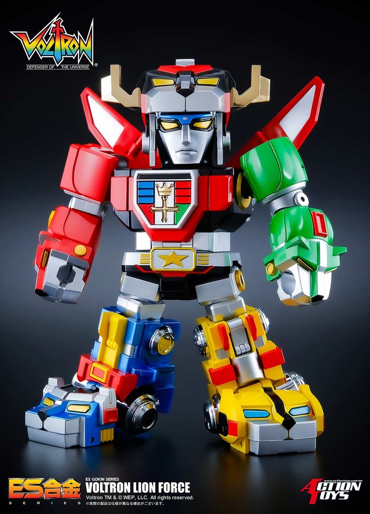 (PO) ES Alloy Voltron: Defender of the Universe - Voltron Lion Force Image_8