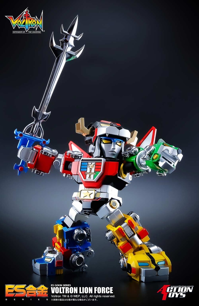 (PO) ES Alloy Voltron: Defender of the Universe - Voltron Lion Force Image_10