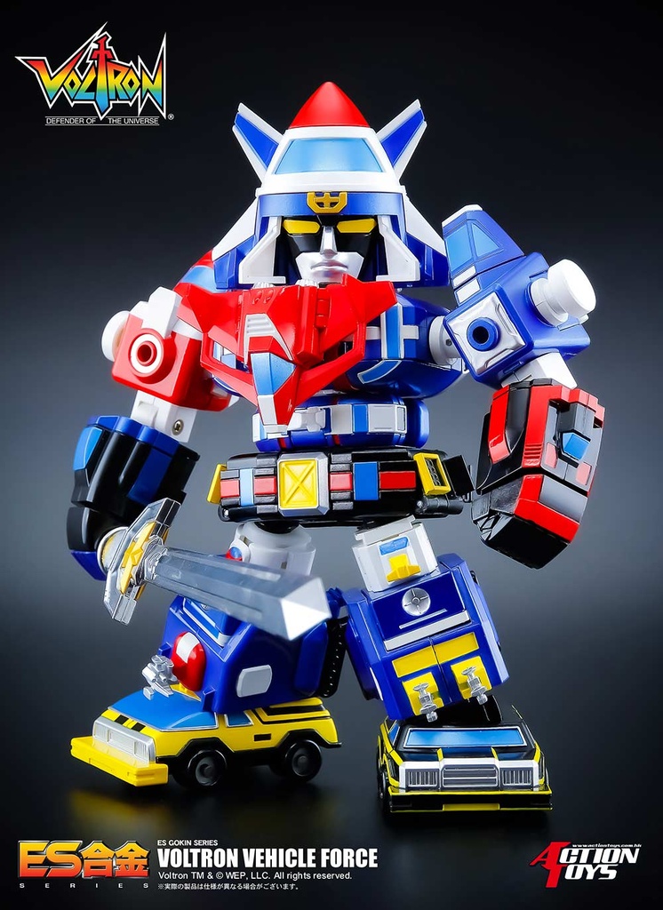 (PO) ES Alloy Voltron: Defender of the Universe - Voltron Vehicle Force Image_2