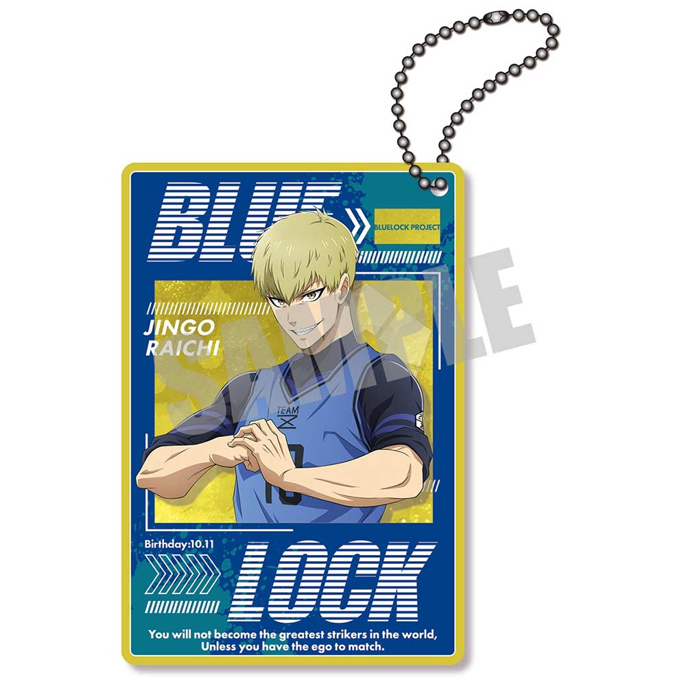 (PO) Blue Lock Acrylic Key Chain Vol. 1 - Raichi Jingo Image_1