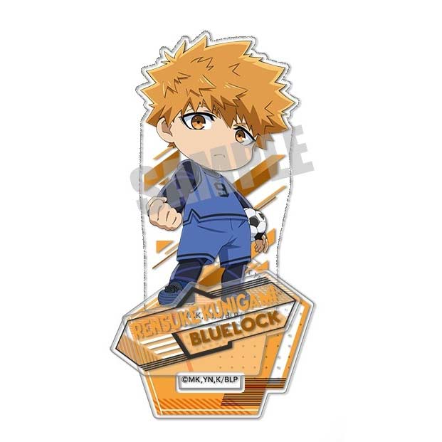 (PO) Blue Lock Acrylic Stand Official Deformed Illustration Vol. 1 - Kunigami Rensuke Image_2