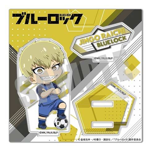 (PO) Blue Lock Acrylic Stand Official Deformed Illustration Vol. 1 - Raichi Jingo Image_1