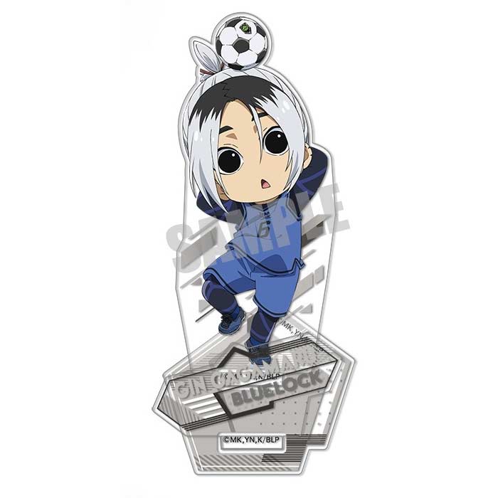 (PO) Blue Lock Acrylic Stand Official Deformed Illustration Vol. 1 - Gagamaru Gin Image_2