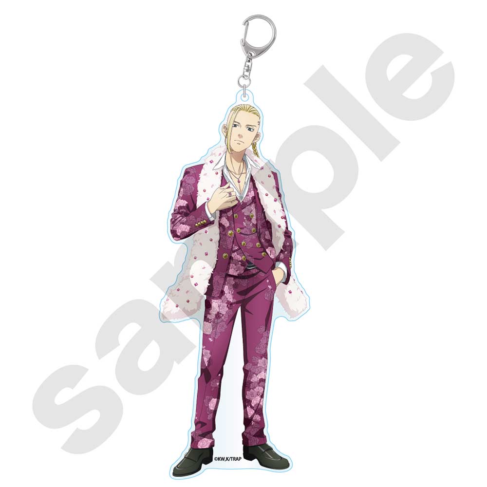 (PO) Tokyo Revengers Suit Style II Acrylic Key Chain Big - Ryuguji Ken Image_1