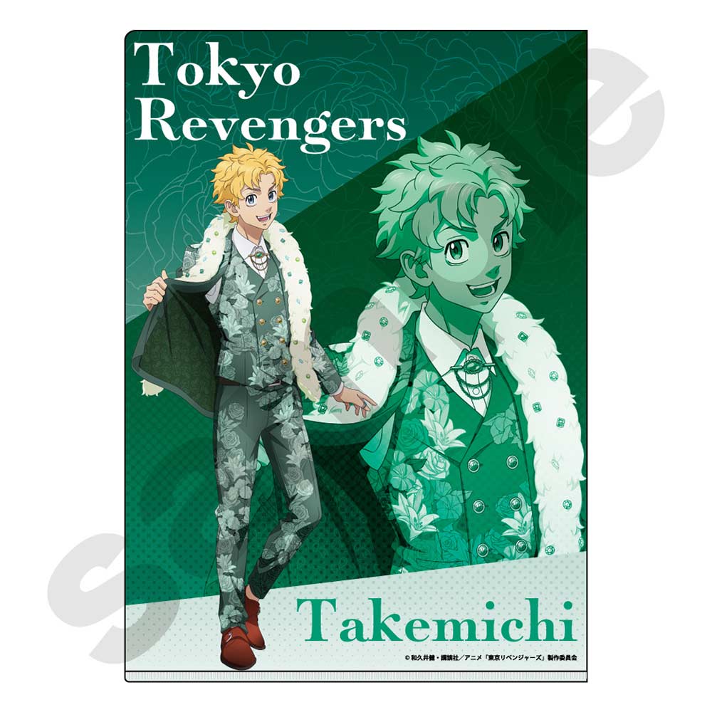 (PO) Tokyo Revengers Suit Style II A4 Clear File - Hanagaki Takemichi Image_2