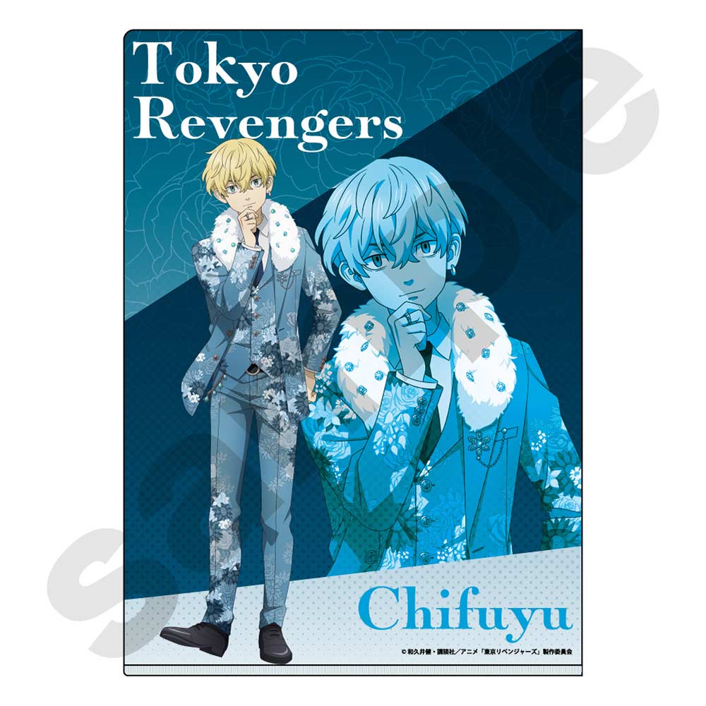 (PO) Tokyo Revengers Suit Style II A4 Clear File - Matsuno Chifuyu Image_2