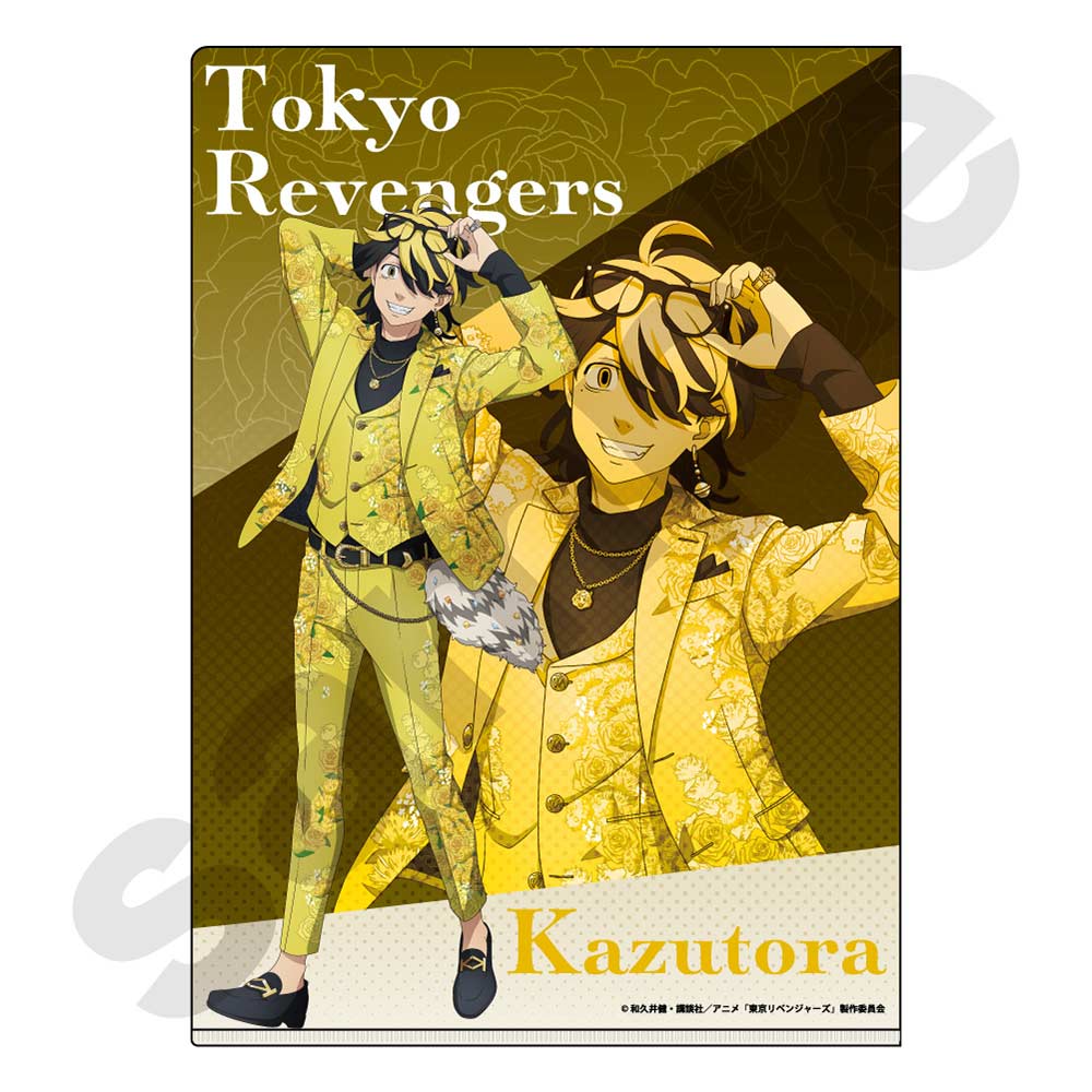(PO) Tokyo Revengers Suit Style II A4 Clear File - Hanemiya Kazutora Image_2