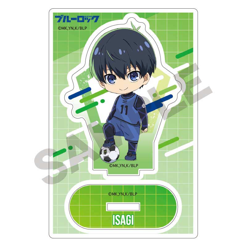 (PO) Blue Lock Mini Acrylic Stand Isagi Yoichi Mini Chara Image_1