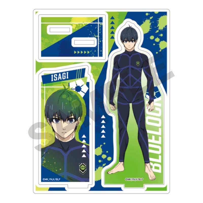 (PO) Blue Lock Mini Acrylic Stand Isagi Yoichi Body Suit Image_1