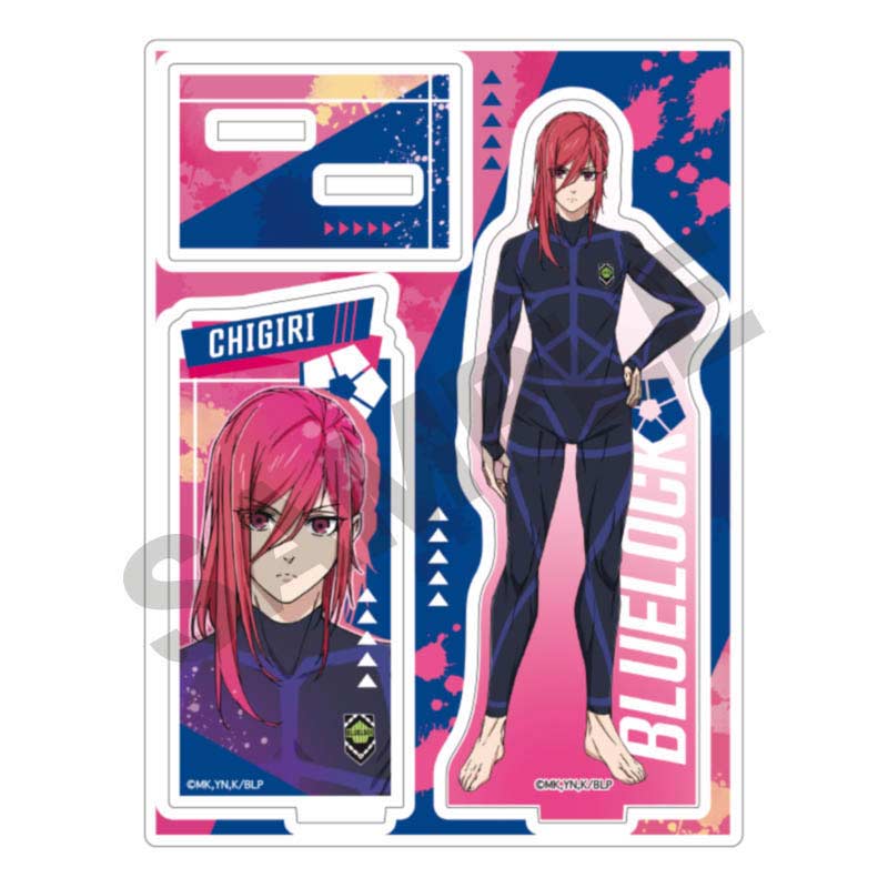 (PO) Blue Lock Mini Acrylic Stand Chigiri Hyoma Body Suit Image_1