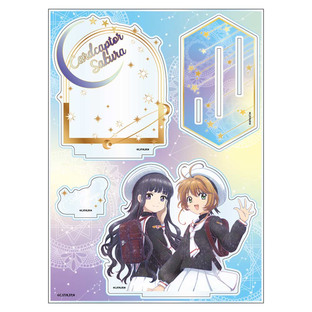 (PO) Cardcaptor Sakura: Clear Card Arc Galaxy Series Acrylic Diorama Sakura & Tomoyo Image_1