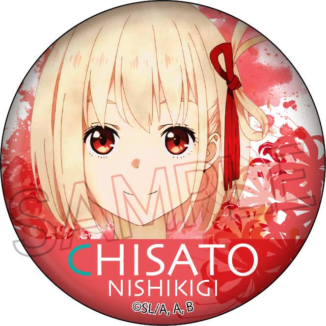 (PO) Lycoris Recoil Wet Color Series Can Badge [BOX] Image_3