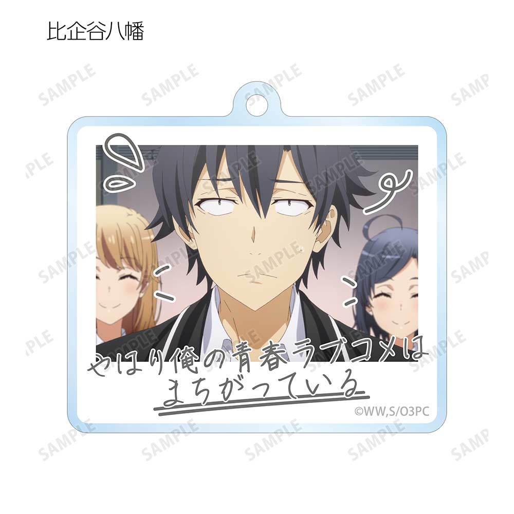 (PO) My Teen Romantic Comedy SNAFU Trading Words Acrylic Key Chain [BOX] Image_3