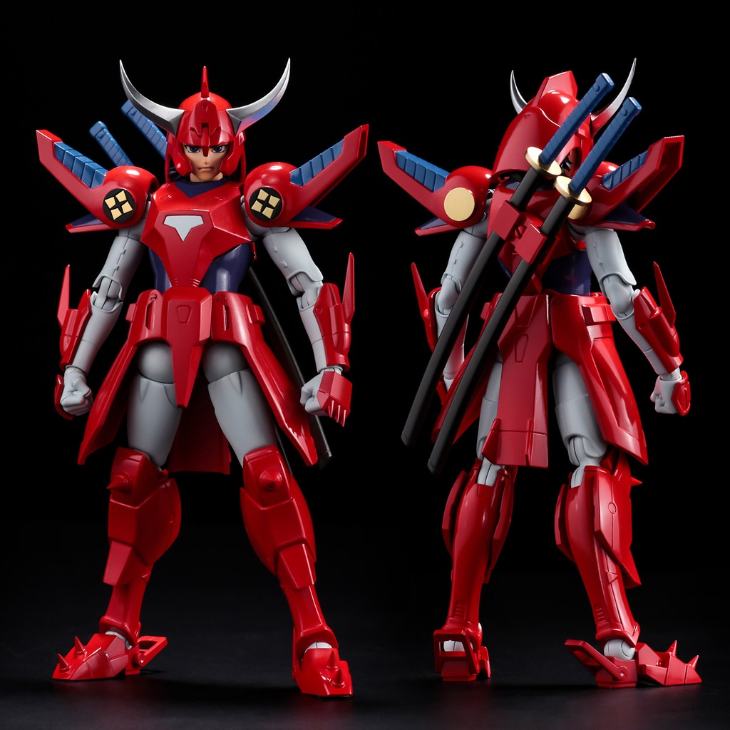 (PO) Choudan Kadou Legendary Armor Samurai Troopers - Ryo of the Wildfire (Re-issue) Image_2