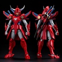 (PO) Choudan Kadou Legendary Armor Samurai Troopers - Ryo of the Wildfire (Re-issue) Image_2