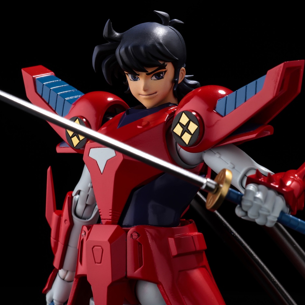 (PO) Choudan Kadou Legendary Armor Samurai Troopers - Ryo of the Wildfire (Re-issue) Image_5