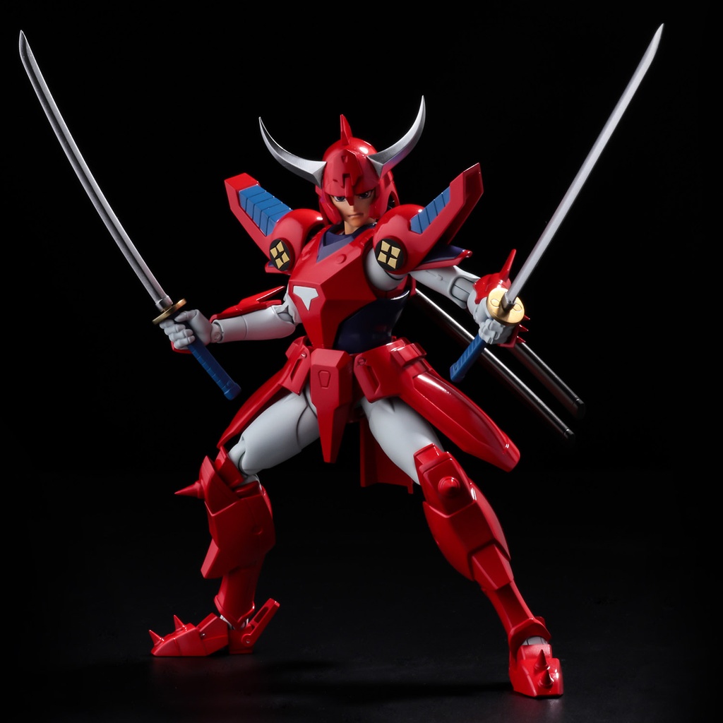(PO) Choudan Kadou Legendary Armor Samurai Troopers - Ryo of the Wildfire (Re-issue) Image_11