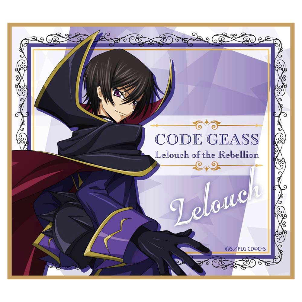 (PO) Code Geass Lelouch of the Rebellion Turn Around Mini Shikishi [BOX] Image_3