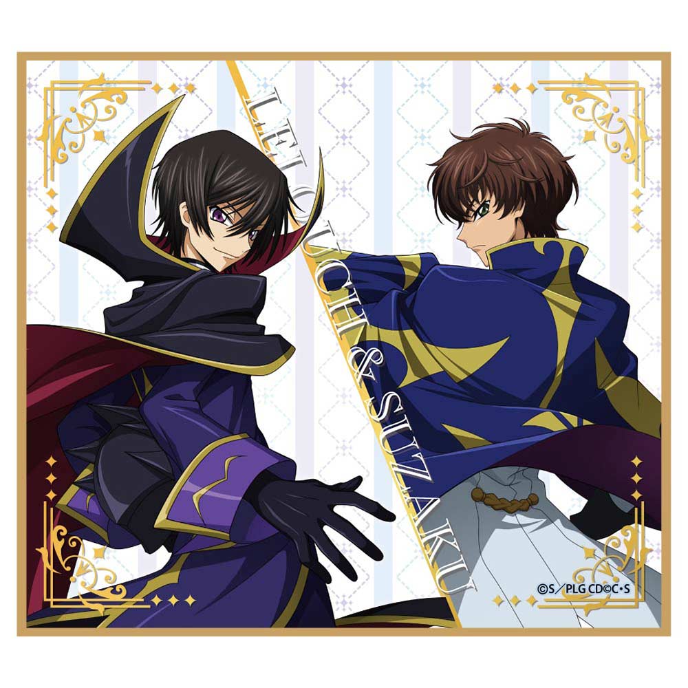 (PO) Code Geass Lelouch of the Rebellion Turn Around Mini Shikishi [BOX] Image_8