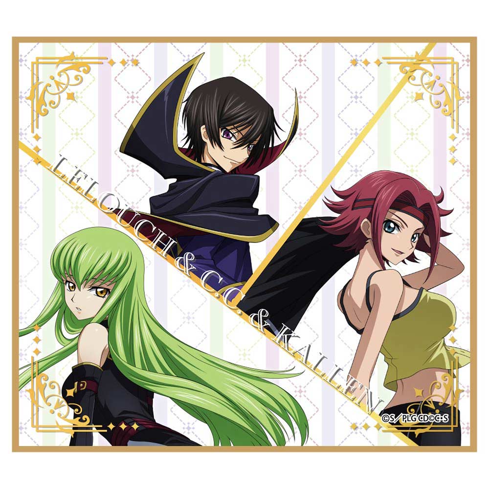 (PO) Code Geass Lelouch of the Rebellion Turn Around Mini Shikishi [BOX] Image_9