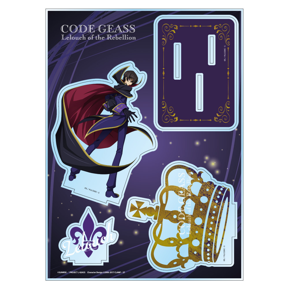 (PO) Code Geass Lelouch of the Rebellion Turn Around Acrylic Diorama Lelouch Image_1