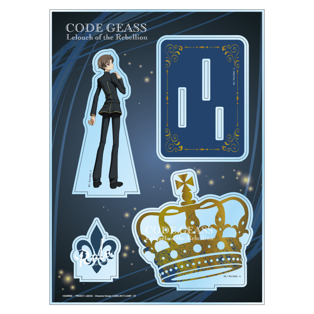 (PO) Code Geass Lelouch of the Rebellion Turn Around Acrylic Diorama Rolo Image_1