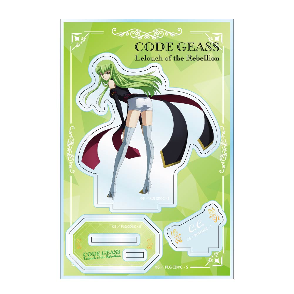 (PO) Code Geass Lelouch of the Rebellion Turn Around Acrylic Stand Jr. C.C. Image_1