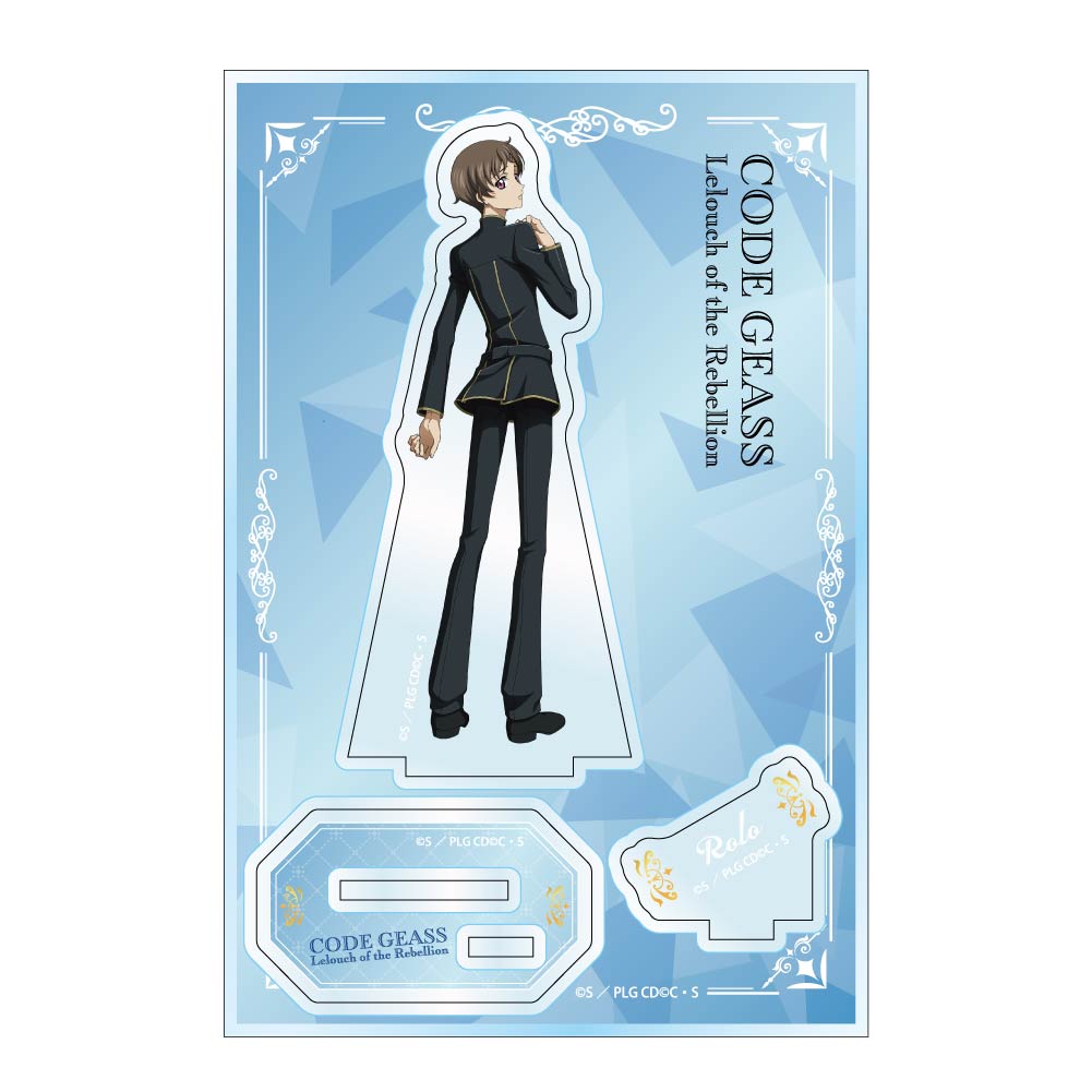 (PO) Code Geass Lelouch of the Rebellion Turn Around Acrylic Stand Jr. Rolo Image_1