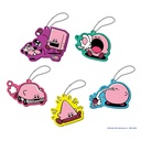 (PO) Kirby's Dream Land Kirby's Comic Panic Rubber Key Chain Mouthful Mode [BOX] Image_1