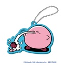 (PO) Kirby's Dream Land Kirby's Comic Panic Rubber Key Chain Mouthful Mode [BOX] Image_6