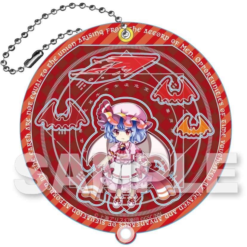 (PO) Touhou Lost Word Trading Shakatto Hiraku Keychain [BOX] Image_6