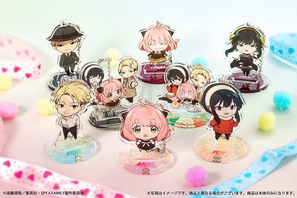 (PO) SPY x FAMILY Chibi Acrylic Stand Figure with Ball Chain [BOX] Image_2