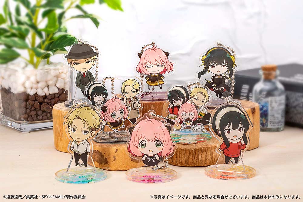 (PO) SPY x FAMILY Chibi Acrylic Stand Figure with Ball Chain [BOX] Image_3